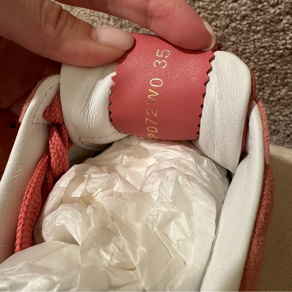 New! Valentino Garavani Flycrew studded leather/suede sneakers women size EU 35 - Picture 4 of 8